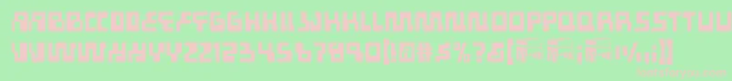 Tabletro Font – Pink Fonts on Green Background