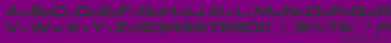 Saiba mais sobre a fonte Ncc1701aRegular Fonte Ncc1701aRegular – fontes pretas em um fundo violeta