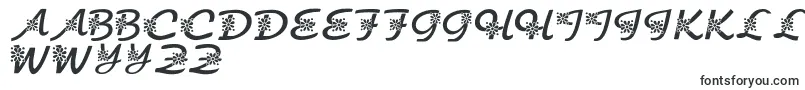 KrFloralScript-fontti – suahilin fontit