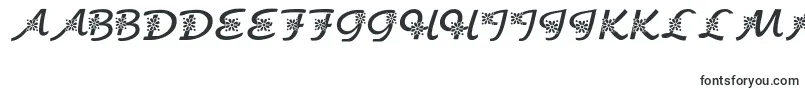 Шрифт KrFloralScript – малагасийские шрифты
