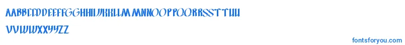 FilletOFish-fontti – siniset fontit
