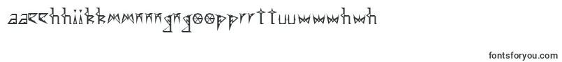 Effexor-Schriftart – maorische Schriften