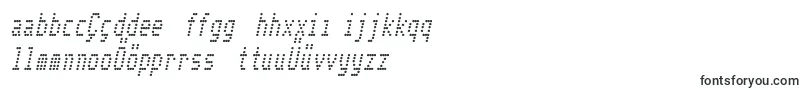fuente TelidonCdItalic – Fuentes azerbaiyanas