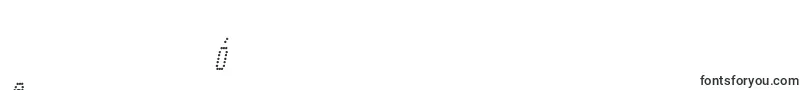 フォントTelidonCdItalic – バシキール文字