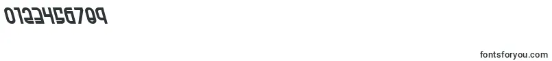 RokikierLeftalic Font – Fonts for Numbers and Digits