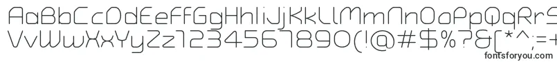 TypoAngularRoundedLightDemo-Schriftart – Kleinbuchstaben-Schriften