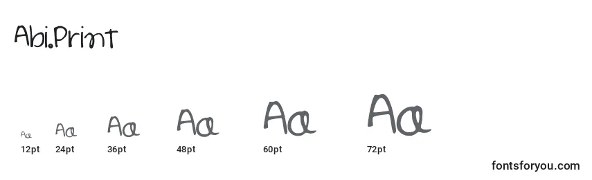 Abi.Print Font Sizes