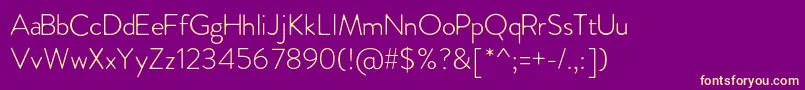 Lisätietoja FebreroLight-fontista FebreroLight-fontti – keltaiset fontit violetilla taustalla