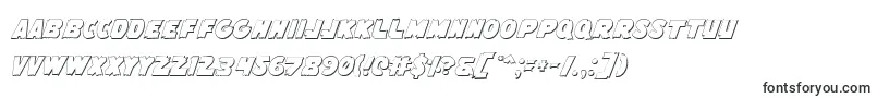 FlyingLeatherneckOutline-fontti – Fontit Adobe Photoshopille
