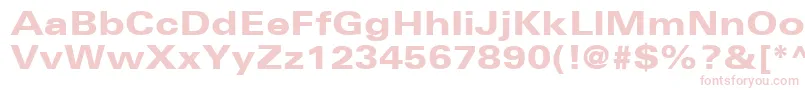 UniversLt73BlackExtended Font – Pink Fonts