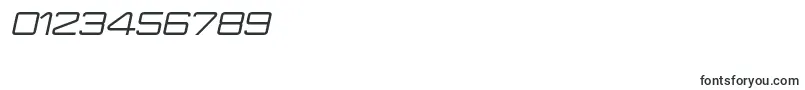 MoveXItalicDemo-Schriftart – Schriften für Zahlen und Nummern