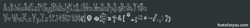 False3D Font – White Fonts
