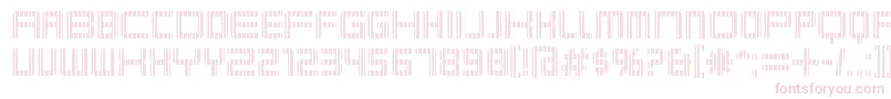 Karnivsv Font – Pink Fonts on White Background