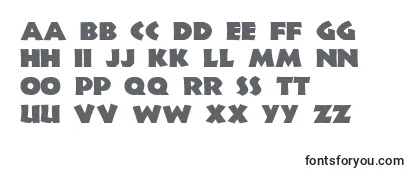 Review of the NewlandBlack Font