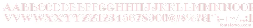 GeGalleria Font – Pink Fonts on White Background