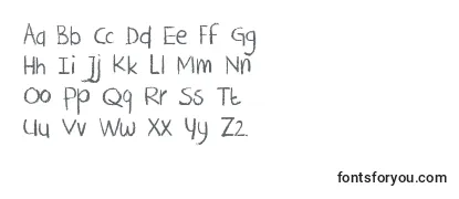 DkCrayonCrumble Font
