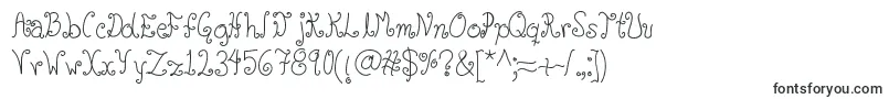 Glyphy Font – Curly Fonts