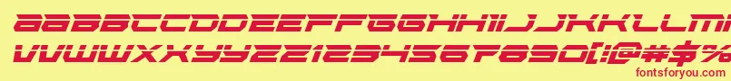 fuente Lethalforcelaserital – Fuentes Rojas Sobre Fondo Amarillo