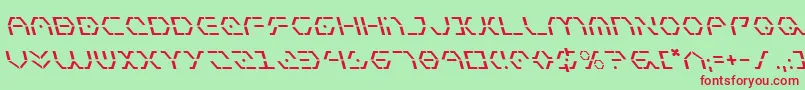 More about ZetaSentryLeftalic Font ZetaSentryLeftalic Font – Red Fonts on Green Background