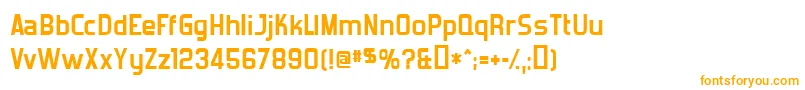 ForgottenFuturistBold Font – Orange Fonts