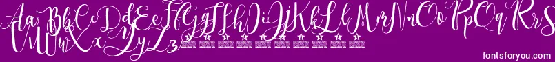 En savoir plus sur la police SpringtimePersonalUse Police SpringtimePersonalUse – polices blanches sur fond violet