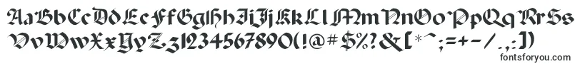Paladinflf-fontti – Alkavat P:lla olevat fontit