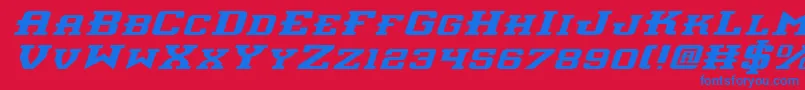 fuente Interceptorei – Fuentes Azules Sobre Fondo Rojo