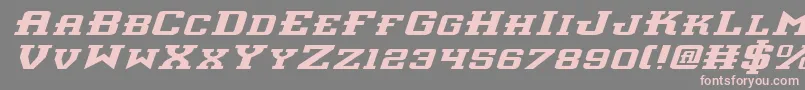 fuente Interceptorei – Fuentes Rosadas Sobre Fondo Gris