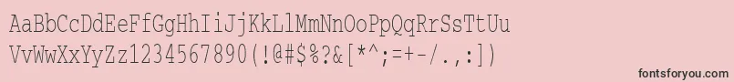 Más sobre la fuente Courierctt65 fuente Courierctt65 – Fuentes Negras Sobre Fondo Rosa