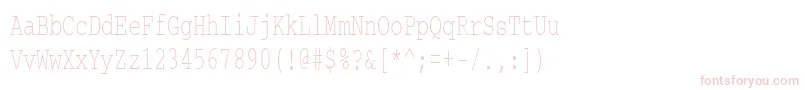 Courierctt65 Font – Pink Fonts