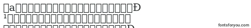 フォントAeJet – キルギスのフォント