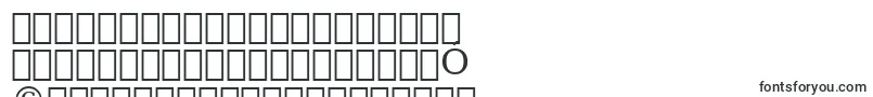 フォントAeJet – バシキール文字