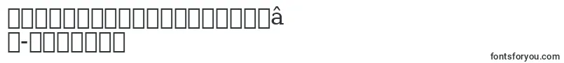 Czcionka AeJet – hebrajskie czcionki