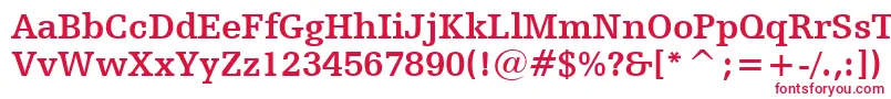 HumanistSlabserif712BoldBt Font – Red Fonts