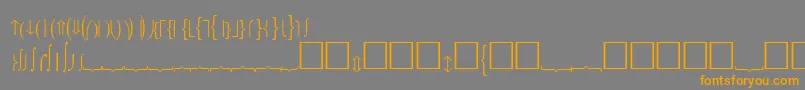 Saiba mais sobre a fonte Fences Fonte Fences – fontes laranjas em um fundo cinza