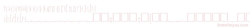 Saiba mais sobre a fonte Fences Fonte Fences – fontes rosa em um fundo branco