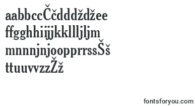 ThyssenJ font – slovenian Fonts