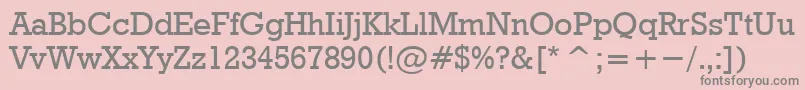 More about RodeoNormal Font RodeoNormal Font – Gray Fonts on Pink Background