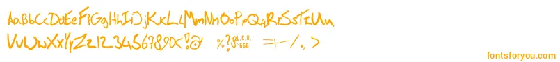 Więcej informacji o czcionce VictorsFont Czcionka VictorsFont – pomarańczowe czcionki