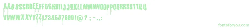 Parentssuck Font – Green Fonts on White Background