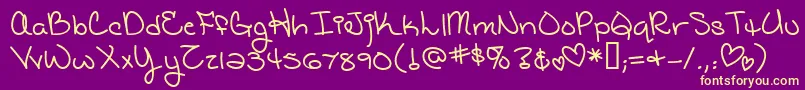Más sobre la fuente Cathsgbr fuente Cathsgbr – Fuentes Amarillas Sobre Fondo Morado