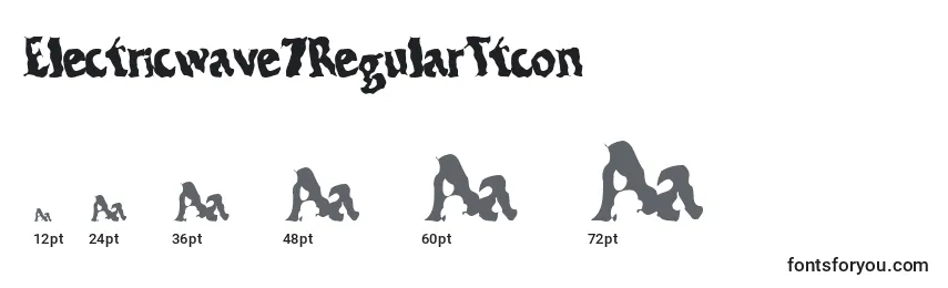 Electricwave7RegularTtcon Font Sizes