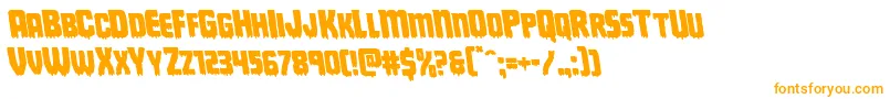 Deathbloodleft Font – Orange Fonts