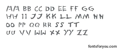 Review of the Tedcanno Font