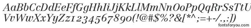 Шрифт LinotypeCentennial56ItalicOldstyleFigures – шрифты для Microsoft Office