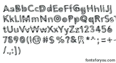 Distro2Liquorice font – inscriptions In Beautiful Fonts
