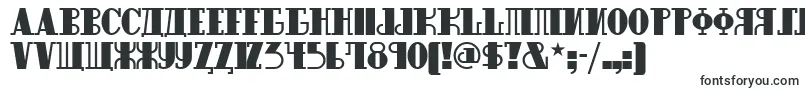 Raskalnikovnf-fontti – julisteiden fontit