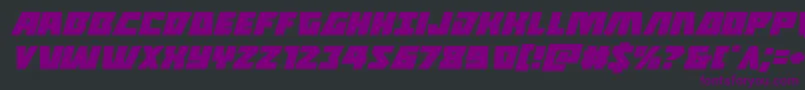 More about Halfshellheroexpandital Font Halfshellheroexpandital Font – Purple Fonts on Black Background