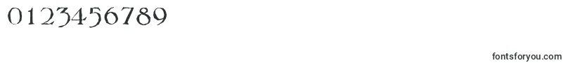 MelbourneantiqueRegular-Schriftart – Schriften für Zahlen und Nummern