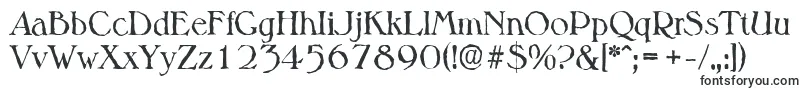 MelbourneantiqueRegular-Schriftart – Graphit-Schriftarten
